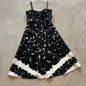 WHBM strappy dress with rose belt